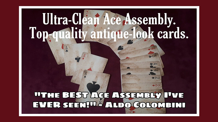 Ultra Clean Ace Assembly by Paul Gordon (Gimmick Not Included) - Click Image to Close